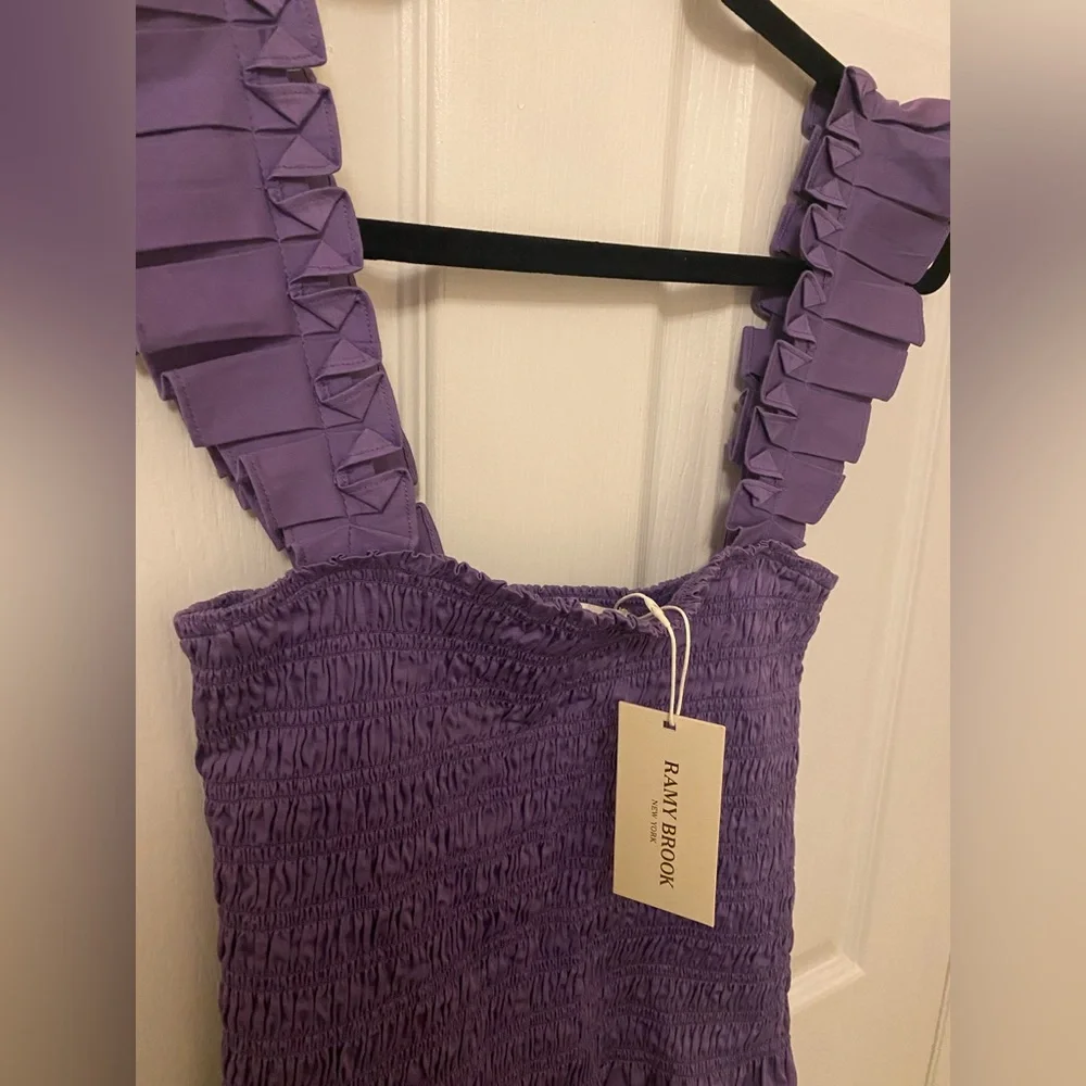 PURPLE Ramy Brook The Riley Top - Picture 4 of 5